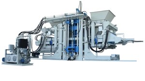 Вібропресс для виробництва тротуарної плитки SUMAB R-500 (800 м2 / зміна) Старт (Швеція)