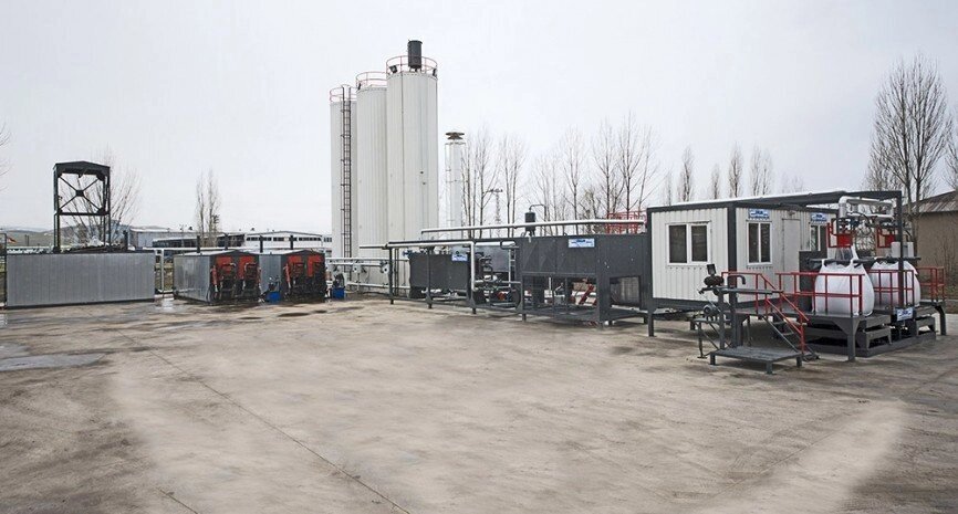 Завод пакування твердого битума Bafalt Туреччина від компанії Будівельне обладнання - фото 1