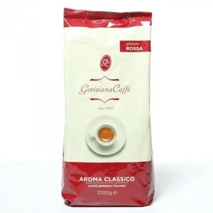 Елітний зернова кава Goriziana Caffe Aroma Classico Selezione ROSSA 1 кг 60 Арабіки 40 робусти