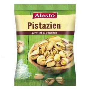 Фісташки смажені солені ALESTO PISTACHIOS 300г. Німеччина.