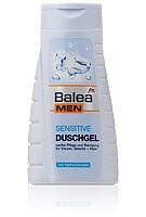 Гель для душа Balea Men Sensitive 300 мл. для чутливої шкіри очищає шкіру і волосся