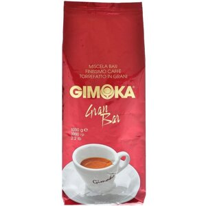 Кава в зернах Gimoka Gran Bar 1кг 80 робуста 20 арабіка