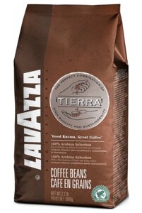 Кава в зернах Lavazza Espresso Tierra 100 преміальна Арабіка