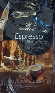 Кава в зернах Tchibo Espresso Milano Style 1 кг Німеччина кофе