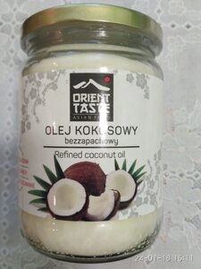 Масло кокосовое рафинированое Orient Taste Olej Kokosowy 500ml
