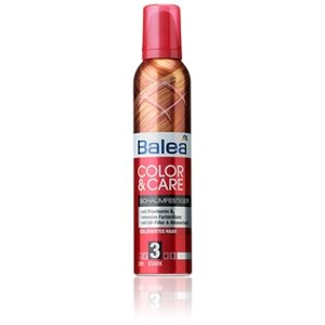 Пінка для волосся Balea фіксація 3 колір і догляд 250мл (Балея)