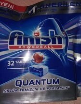 Таблетки для посудомийних машин Finish Quantum (Фініш Квантум) 32 шт - огляд