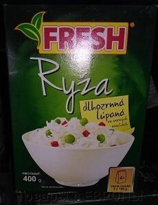 Рис білий Ryza FRESH 400 kg 4 пакети * 100 - розпродаж
