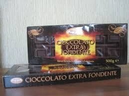 Kлассіческій чорний шоколад Cioccolato extra Fondente 500 гр Dolciando - гарантія