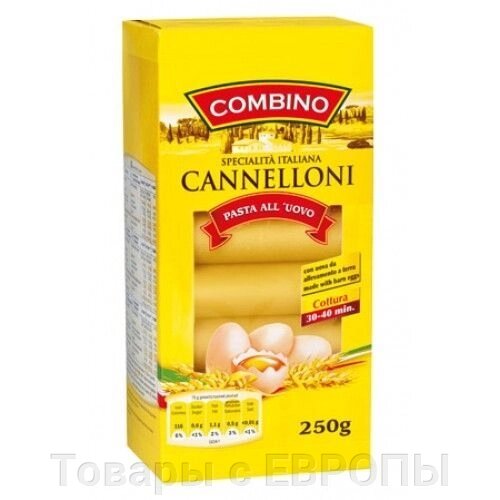 Макарони Combino Cannelloni 250г тверді сорти пшениці - акції