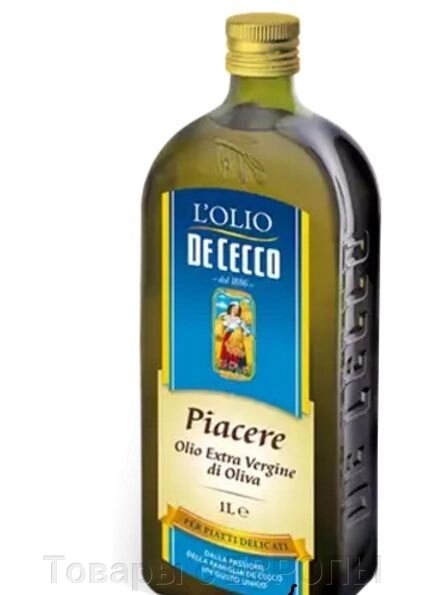 Оливкова олія L &quot;olio De Cecco Piacere Extra Vergine 750 мл нерафінована - вибрати