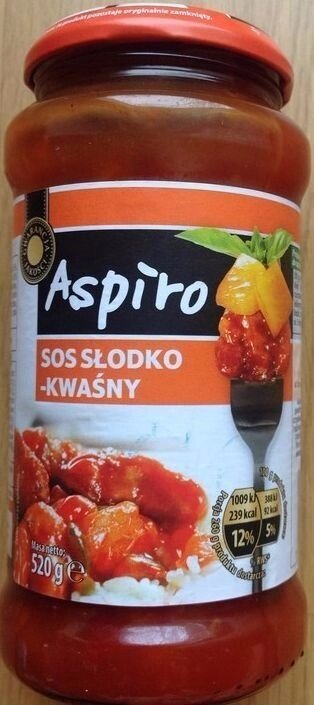 Соус кисло-солодкий Aspiro 520 г аспір - доставка