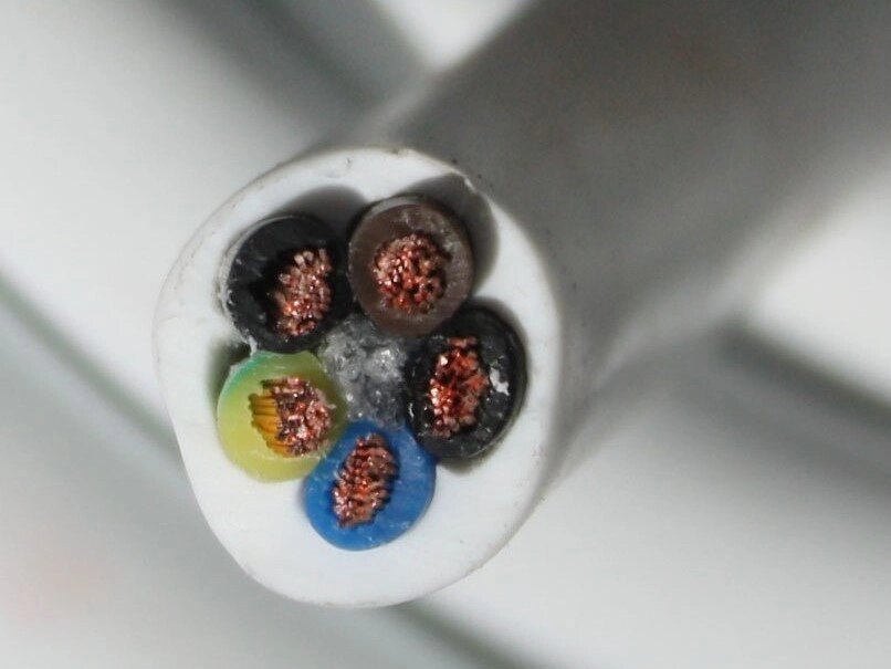 Дріт з'єднувальний, ДКЗ ГОСТ, ПВС 5х4,00, 100 м від компанії Радіопрофіль - фото 1