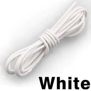 Провід силіконовий 26 AWG - 0,15 кв. мм (30х0,08) 1 м Білий
