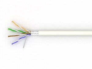 Кабель звита пара КПВЕ-ВП (100) 4х2х0,48 (F/UTP-cat. 5E-SL) OK-net Одескабель 305 м