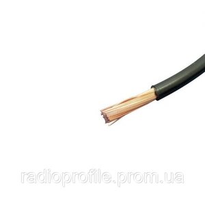 Провід установлювальний ДКЗ ГОСТ ПВ-5 2,5 мм2 100 м Чорний