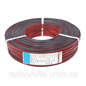 Провід живлення 2468 26 awg 2х0.16 кв. мм червоно-чорний HGS 100м