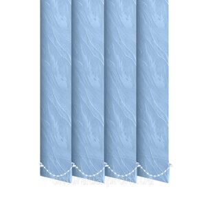Вертикальні жалюзі Sandra 127 мм блакитна висота 1500 мм