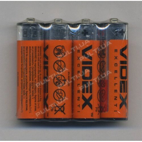 Батарейка VIDEX LR06 size AA від компанії Інтернет-магазин "Pulti.shop" - фото 1