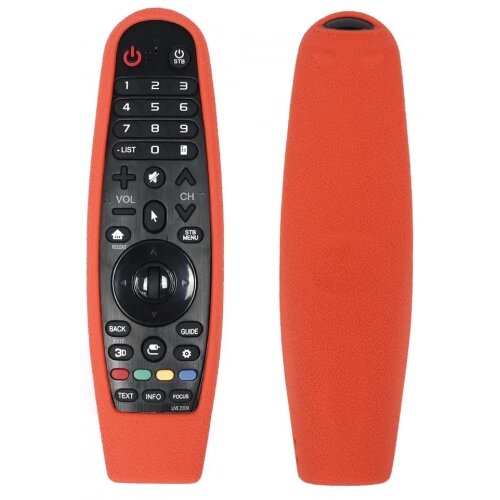 Чохол силіконовий червоний до пультів LG magic remote від компанії Інтернет-магазин "Pulti.shop" - фото 1
