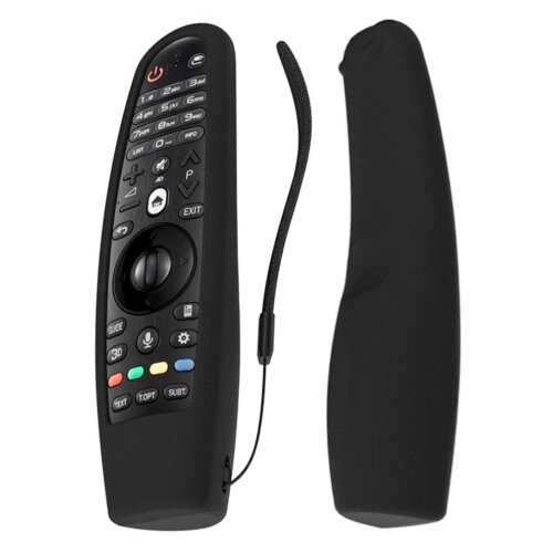 Чохол силіконовий чорний для пультів LG magic remote від компанії Інтернет-магазин "Pulti.shop" - фото 1