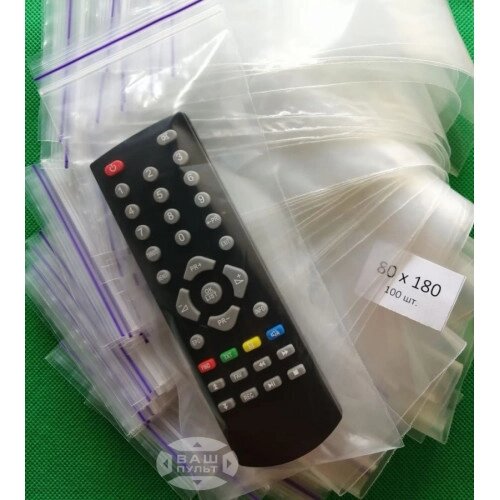 Пакет для пульта ZipLock 8см * 18см (100 штук) від компанії Інтернет-магазин "Pulti.shop" - фото 1