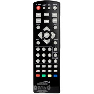 Пульт для DVB-T2 тюнер HUAVEE DVB-T2