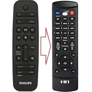 Philips RC135001RP (MCM1350/12) (аналоговий) дистанційне управління в Києві от компании Интернет-магазин "Pulti.shop"