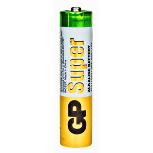 Батарейка GP Super Alkaline LR03, AAA 24AS2