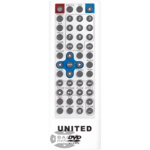 Пульт для UNITED DVD-7074 в Києві от компании Интернет-магазин "Pulti.shop"