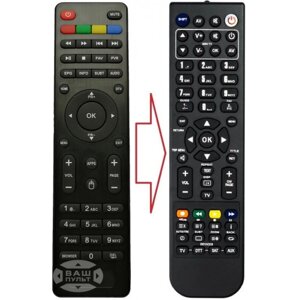 Пульт для смарт-приставки SMART TV BOX MECOOL KI PLUS (аналог)