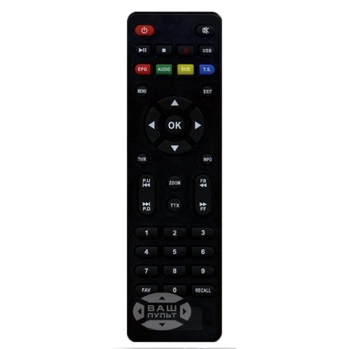 Пульт для DVB-T2 тюнер PANTESAT HD-2258 T2 від компанії Інтернет-магазин "Pulti.shop" - фото 1