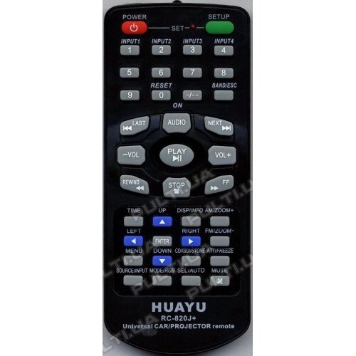 Універсальний пульт HUAYU RC-820J + mini для авто-DVD і проекторів від компанії Інтернет-магазин "Pulti.shop" - фото 1