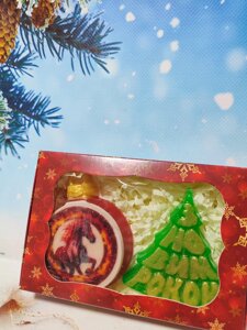 Подарунковий набір мила "З Новим роком !"