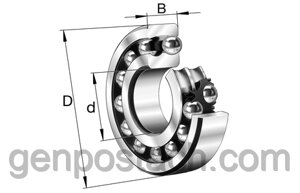 Підшипник 1206 ETN9 (1206 E) SKF/швеція