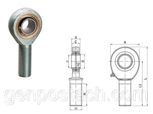 Підшипник SA 18 T/K GPL/україна