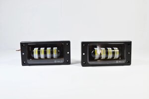 Протитуманки На ВАЗ 2110,211 LED 60Вт фара + Два режими (Білий + Жовтий) Чіткої світловий тіньової кордоном