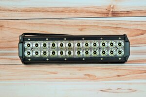 Світлодіодна LED Балка Black (30см) 72Вт, Широкий луч (світлодіоди 3w х24шт)