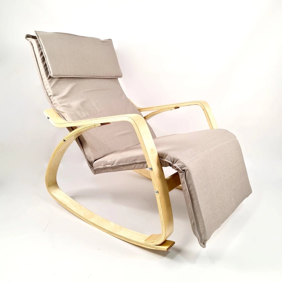 Кресло качалка Avko ARC003 Natural Beige ##от компании## Інтернет магазин "Дім-сад" - ##фото## 1