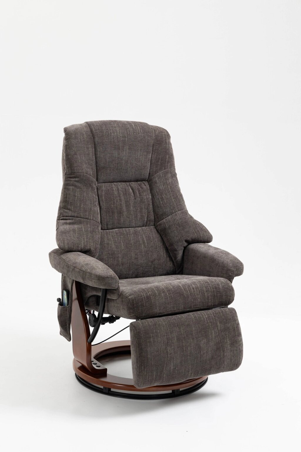 Крісло для відпочинку Avko Style ARMH 003 Brown з масажем, підігрівом і вбудованою підставкою для ніг від компанії Інтернет магазин "Дім-сад" - фото 1