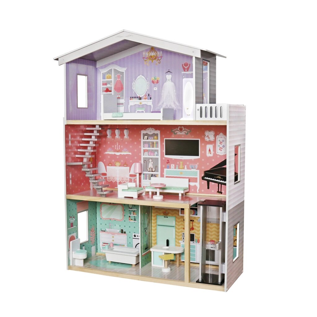 Ляльковий будиночок ігровий для Барбі  AVKO Вілла Малібу від компанії Інтернет магазин "Дім-сад" - фото 1