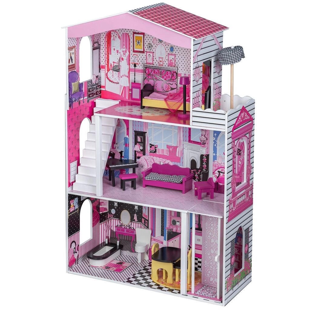 Ляльковий будиночок ігровий для Барбі  AVKO Вілла Маямі від компанії Інтернет магазин "Дім-сад" - фото 1
