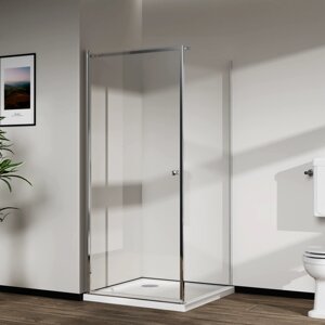 Скляна душова кабіна AVKO Glass RDR11 90x90x190 Clear