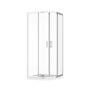 Скляна душова кабіна AVKO Glass RDS06, 90х90х190 Chrome