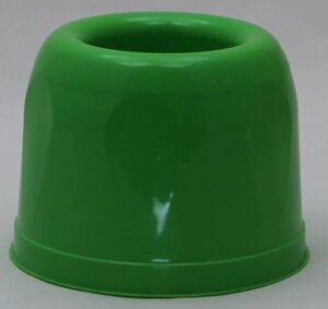 Пластикова кругла підставка під йоржик для унітаза (салатовий колір)