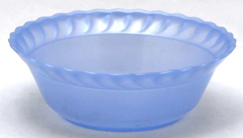 Пластмасова кругла супова тарілка "міні" 280 мл Ø 13 см (різні кольори) від компанії ТОВ "Магія Пласт" - фото 1