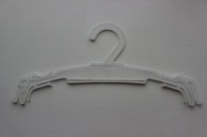 Пластмасові плічка для спідньої білизни 27 см (натуральний колір)