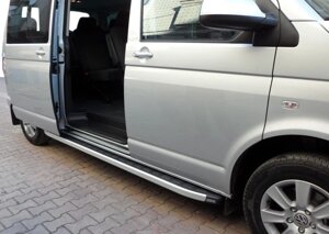 Бокові пороги Fullmond (2 шт., алюм) Коротка база для Volkswagen T4 Caravelle/Multivan