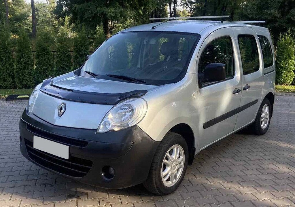 Дефлектор капота 2008-2013 (EuroCap) для Renault Kangoo рр від компанії Digital Designs Ukraine - фото 1