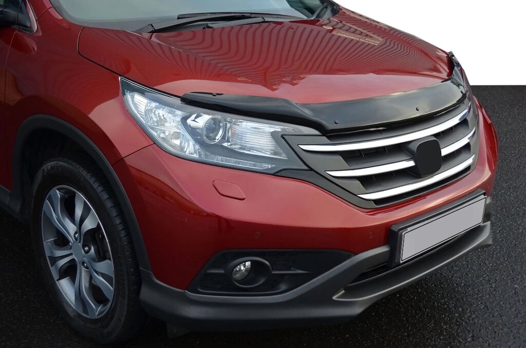 Дефлектор капоту (EuroCap) для Honda CRV 2012-2016 рр від компанії Digital Designs Ukraine - фото 1